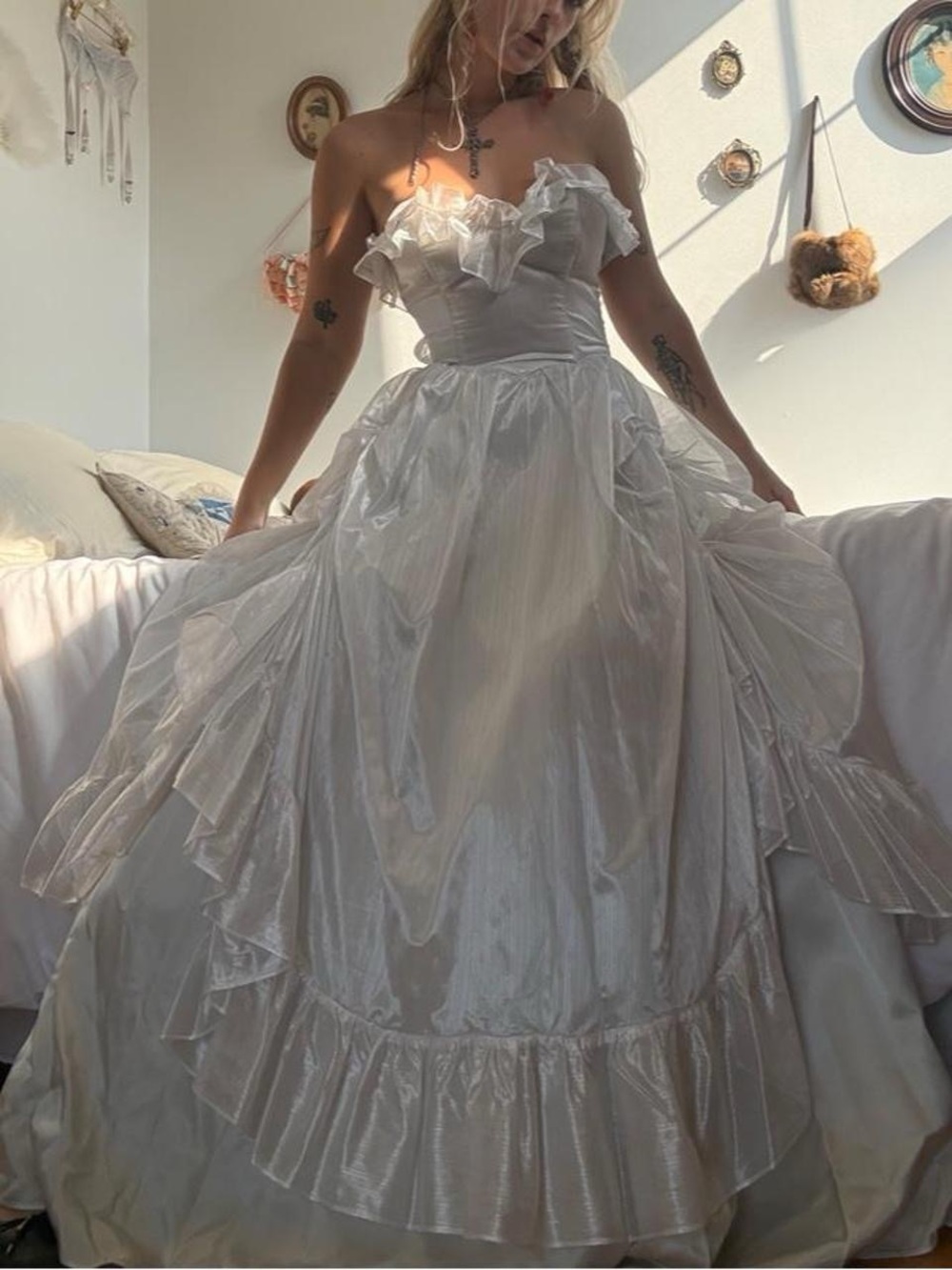 80's Gunne Sax Wedding Gown